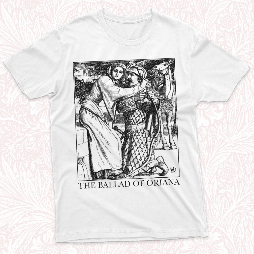 The Ballad of Oriana by William Holman Hunt Essential T-Shirt